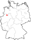Karte Lienen, Westfalen